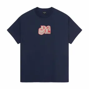 Pass~Port Tilde Stamp Tee (Navy)