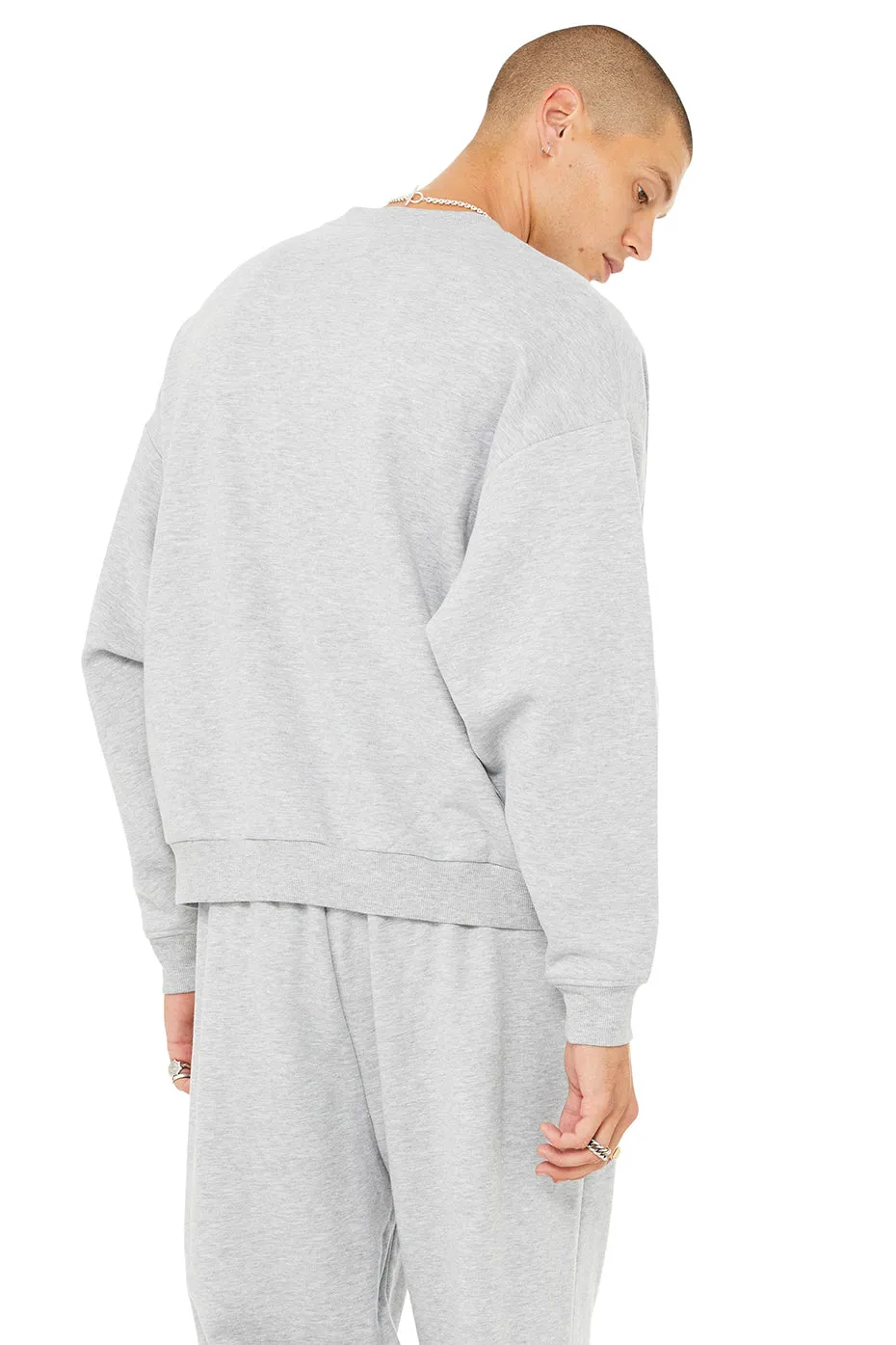 Accolade Crew Neck Pullover - Athletic Heather Grey