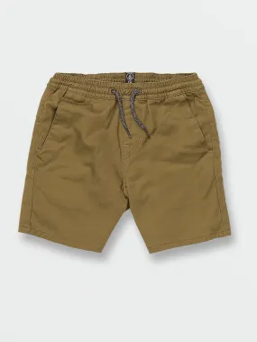 Little Boys Frickin Elastic Shorts - Old Mill