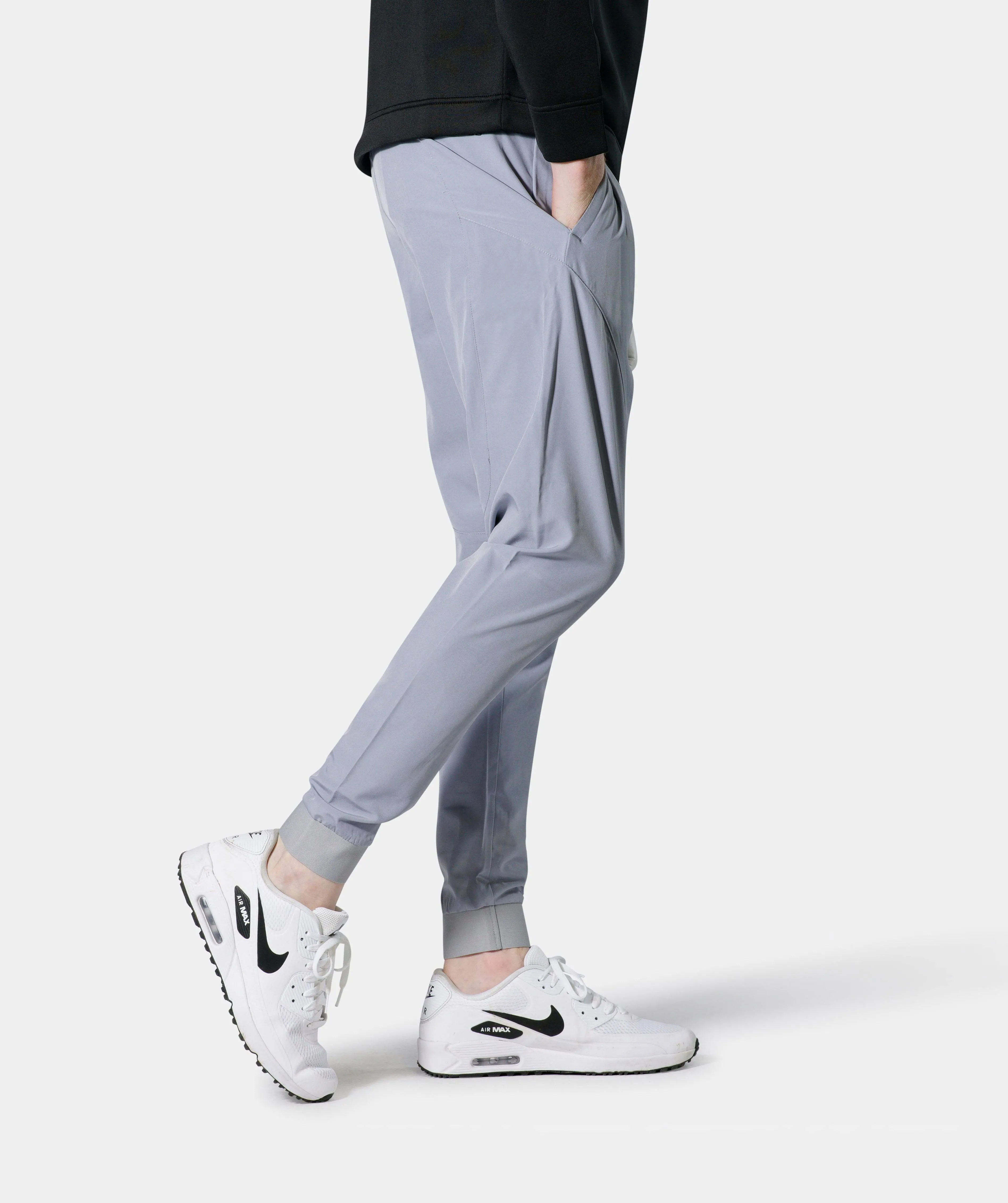 LUXE GOLF JOGGERS - GREY