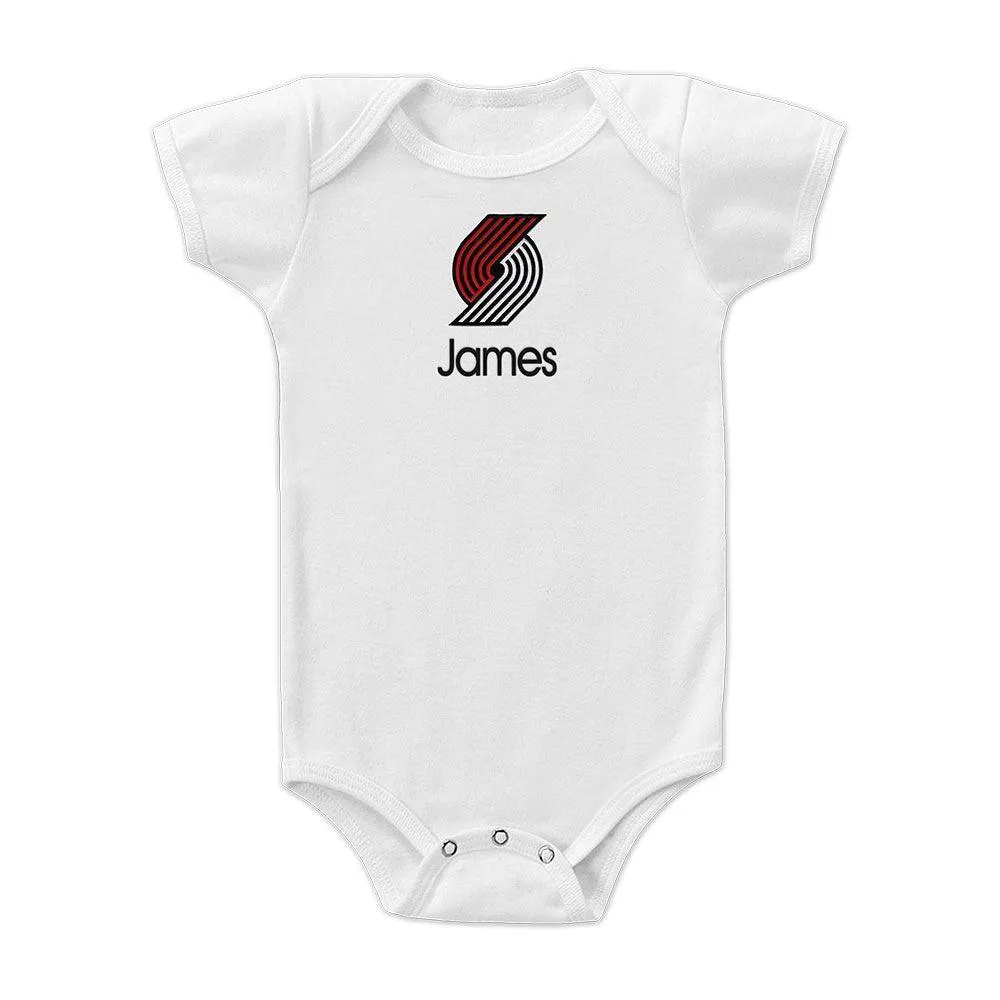 Personalized Portland Trail Blazers Bodysuit