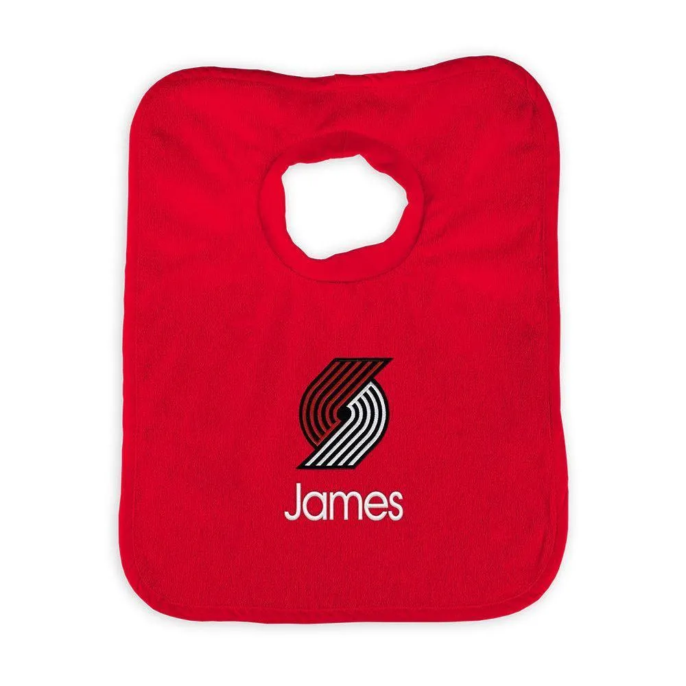 Personalized Portland Trail Blazers Pullover Bib