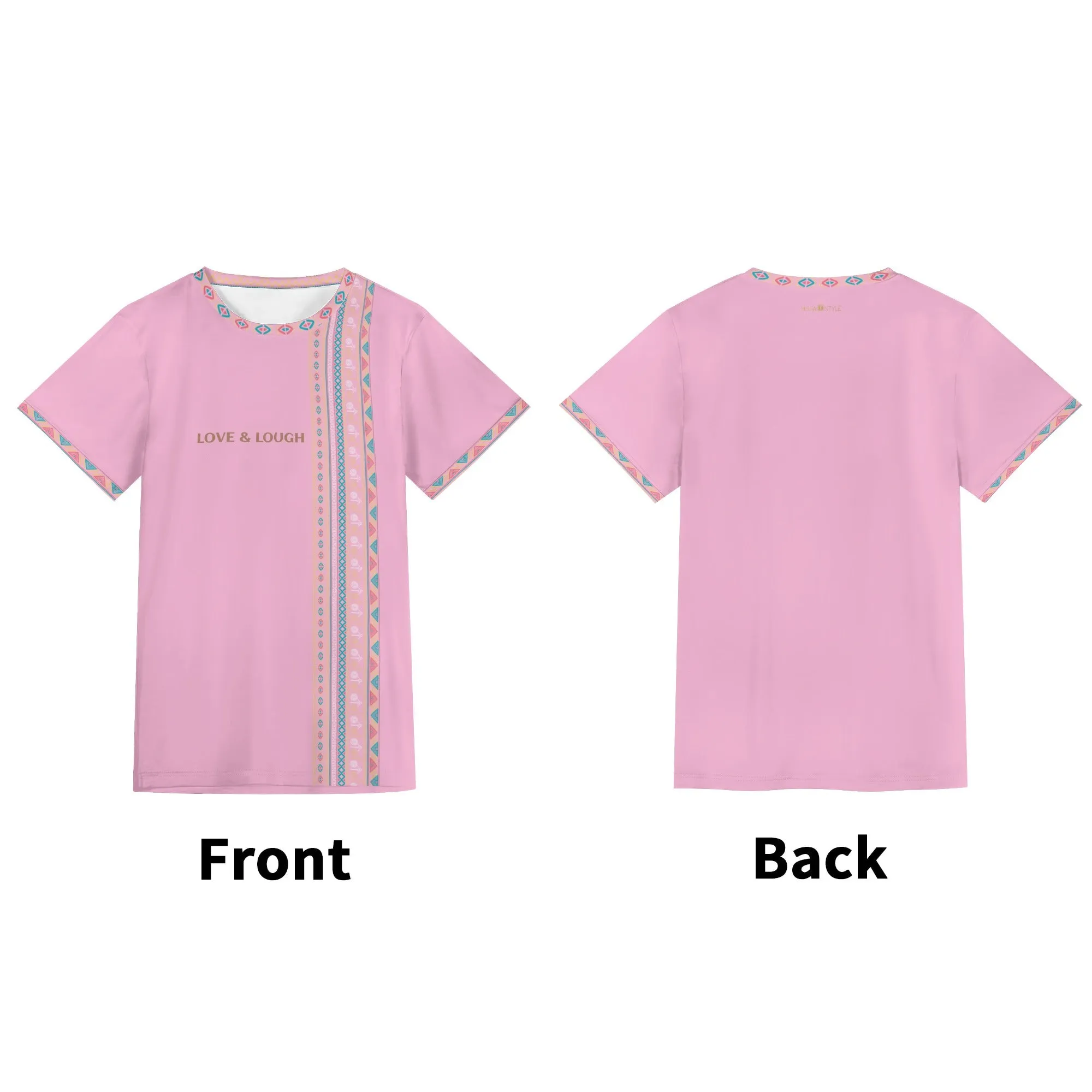 Pinky Unisex Short Sleeve Tshirt