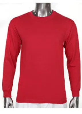 Pro Club Comfort Long Sleeve Red T Shirt